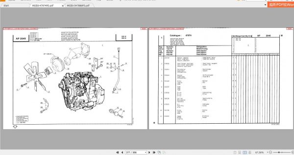 Manitou Forklift MSI 50 Parts Manual 3