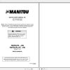Manitou Forklift TMT55 FL XT 4W Parts Manual809819 1