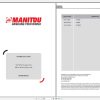 Manitou MRTMRT X 3050 Privilege ST3A Repair Manual647396EN 1