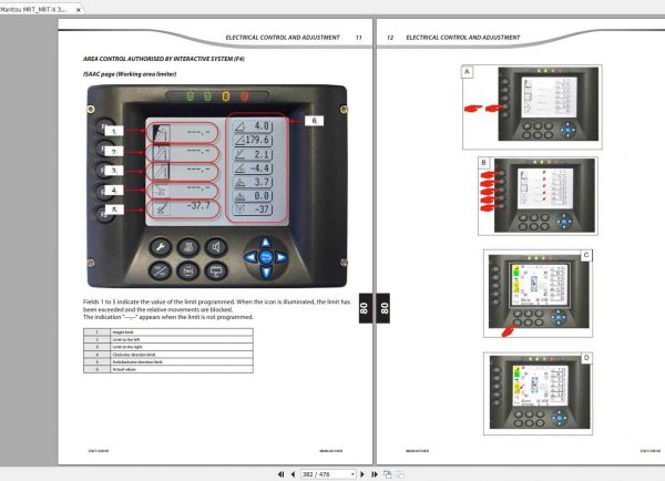 Manitou MRTMRT X 3050 Privilege ST3A Repair Manual647396EN 4