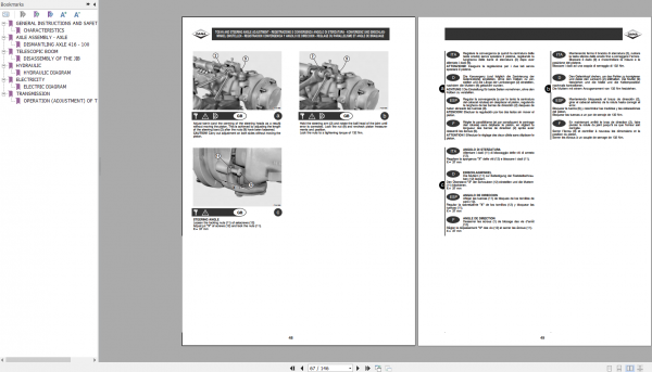 Manitou Telehandler BT 420 Series 3 Service ManualEN 3