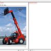 Manitou Telehandler MHT10160 Operator Service Manual648403AS 2