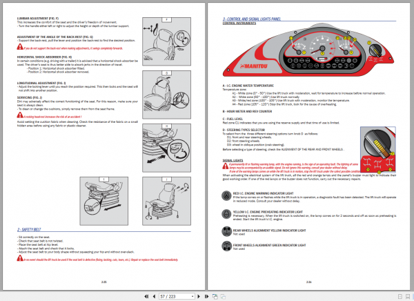 Manitou Telehandler MHT 10225 Operators ManualEN 3