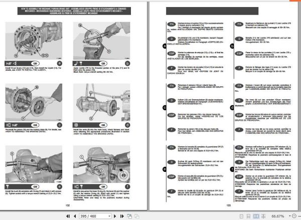 Manitou Telehandler MLT 627 Parts Manual 3