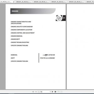 Manitou Telehandler MLT 634 Service Manual 1