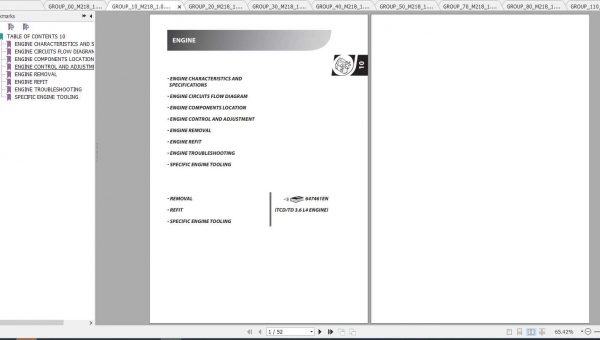 Manitou Telehandler MLT 634 Service Manual 1