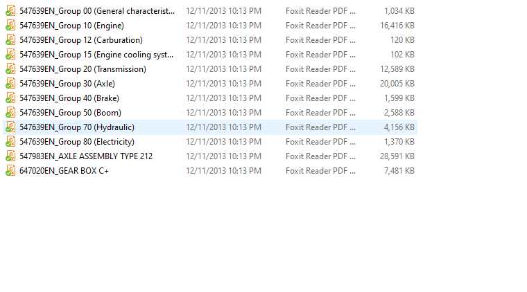 Manitou Telehandler MLT 730 120 Service Manual 1