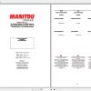 Manitou Telehandler MRT1440 1840 Operators Manual648552 1