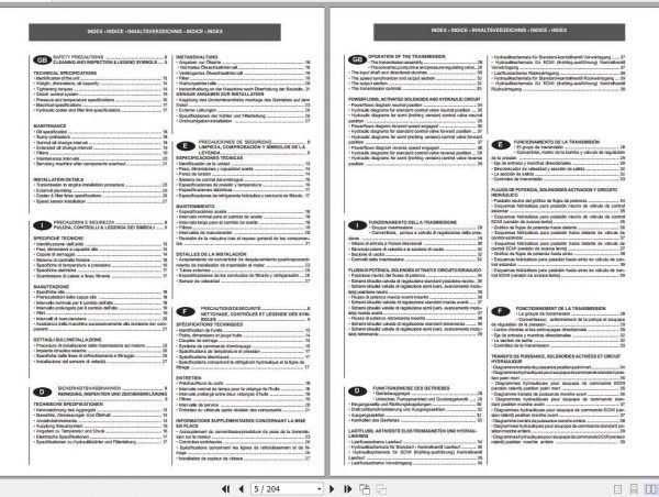 Manitou Telehandler MT835 Series PSR09 Repair Manual547982 2
