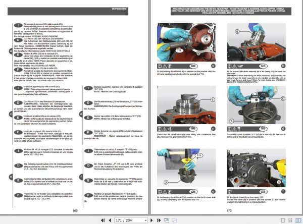 Manitou Telehandler MT835 Series PSR09 Repair Manual547982 3