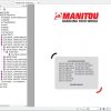 Manitou Telehandler MTL 634 1030 Repair Manual647412 1