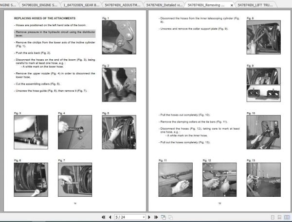 Manitou Telehandler MT 1335 SL S3 E2 Service Manual 2