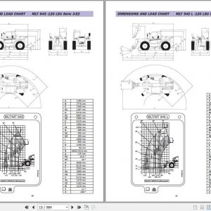 Manitou Telehandler MT 1440 SL Repair Manual 1