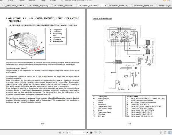 Manitou Telehandler MT 932 SB E2 Service Manual 3