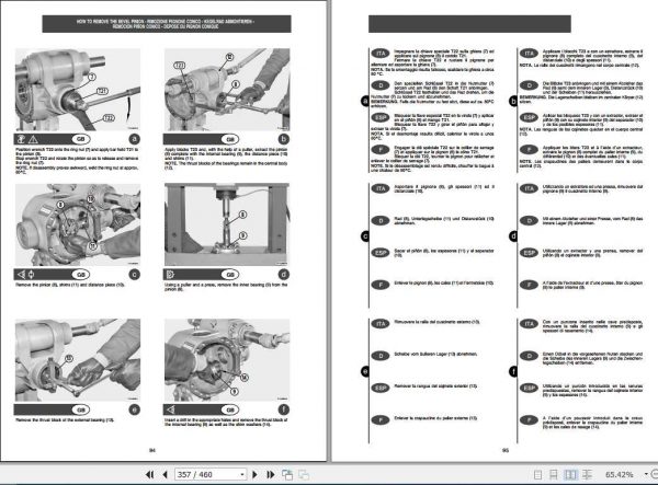 Manitou Telescopic Loader MLT 627 T Repair Manual 2