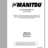 Manitou Telescopic Loader MRT 2150 Parts Manual 3