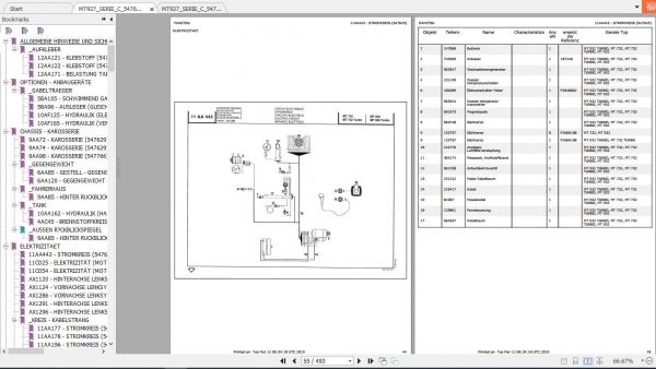 Manitou Telescopic Loader MT927 Parts Manual 2