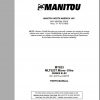 Manitou Telescopic Loader MT 523 Parts Manual 1