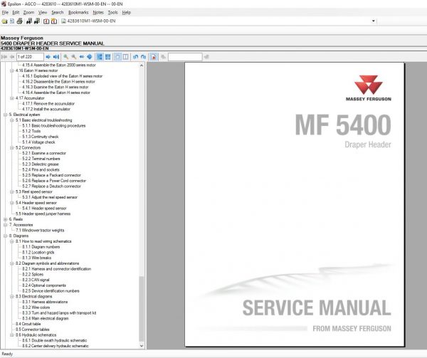 MasseyFergusonAGEuropePartsCatalogWorkshopServiceManuals20207