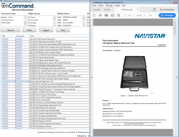 NAVISTAR OnCommand Service Information 9