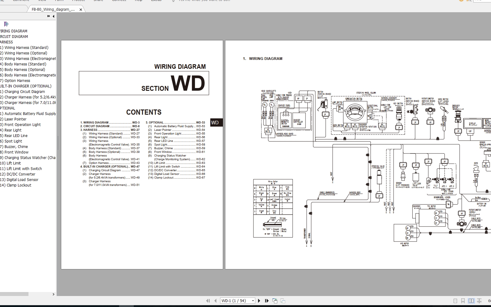 Nichiyu Forklift FB 80 Wiring Diagram and Troubleshooting2019 2020 3