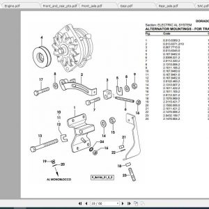 Same Tractor Dorado V 75 Parts Catalog 1