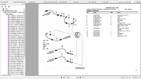 Same Tractor Dorado V 90 Parts Catalog 1