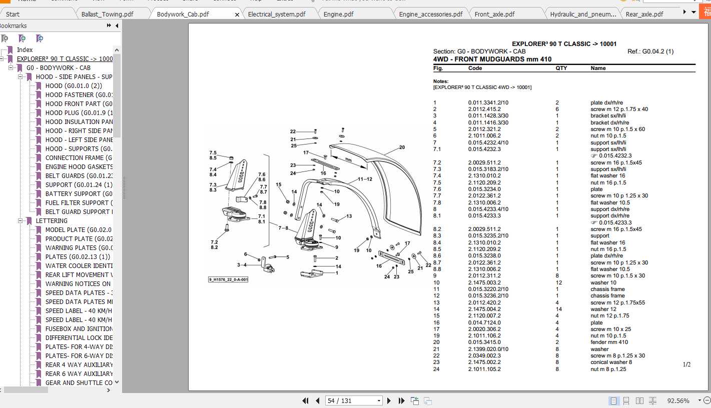 Same Tractor Explorer3 90 T 105 T Parts Catalog 1
