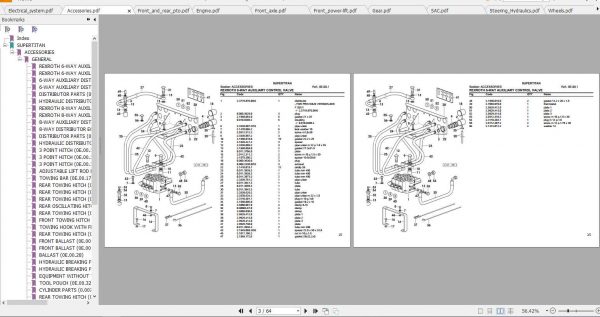 Same Tractor Supertitan Parts Catalog 1
