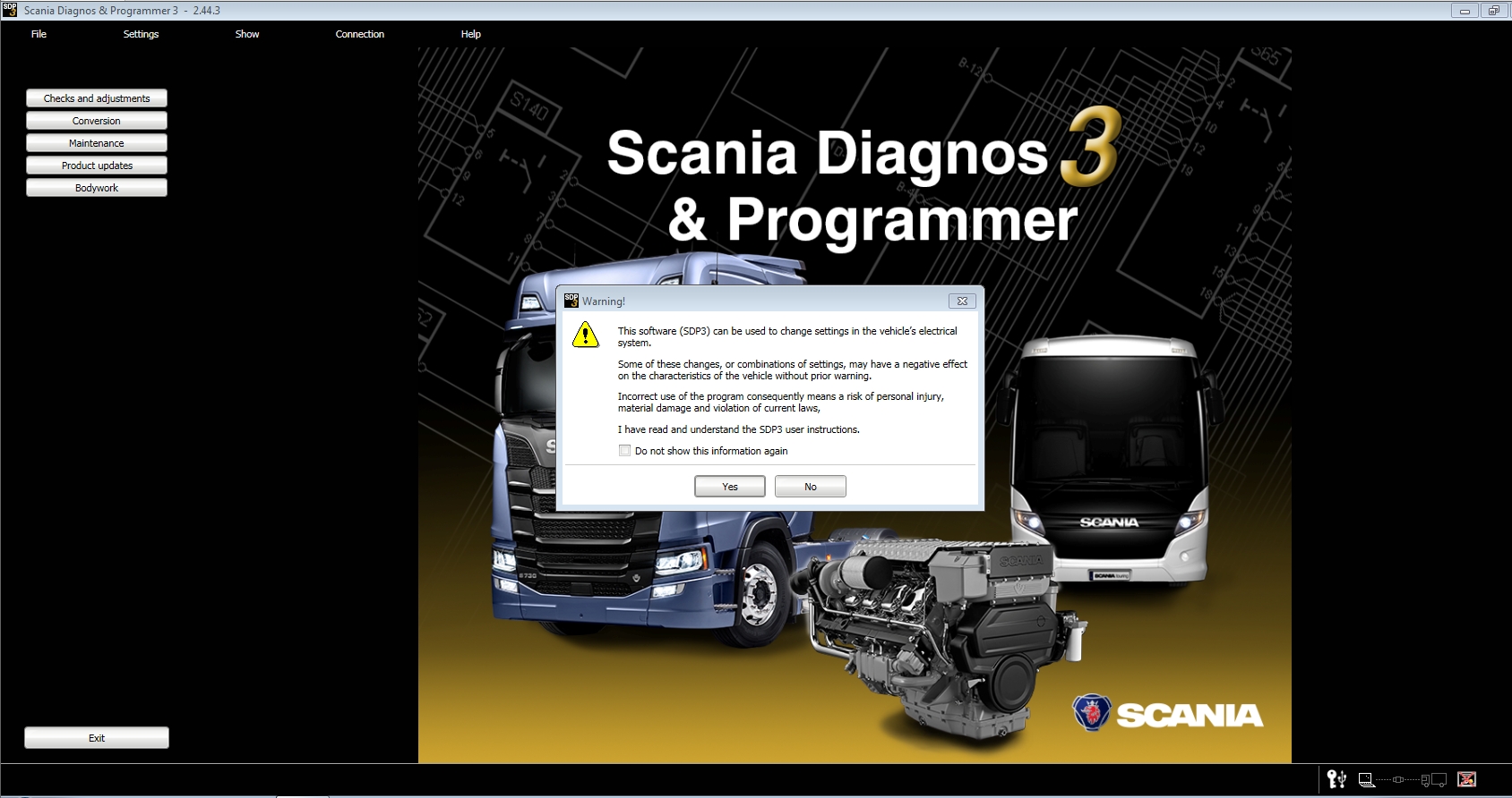 Scania SDP3 v2443530 Diagnostic Programmer 2020 1