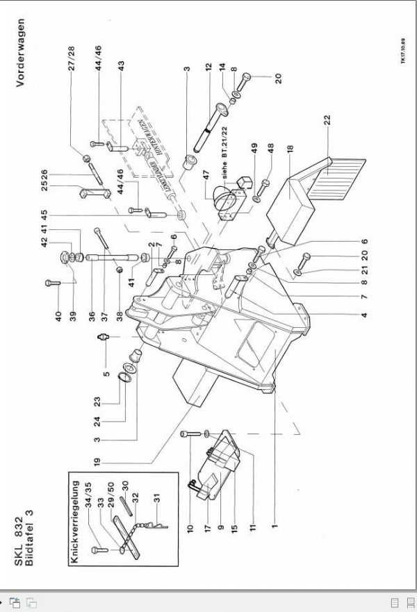 Schaeff Wheel Loader SKL832 Parts Catalog 3