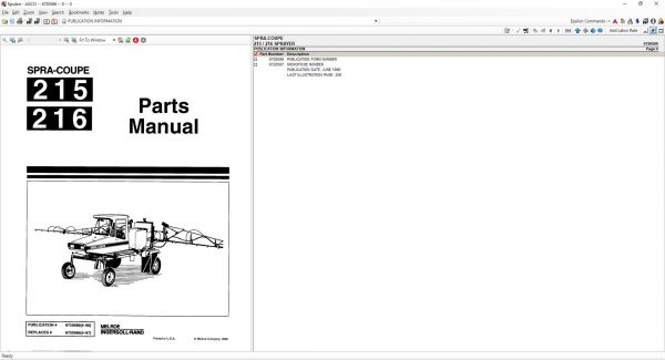 Spra CoupeNAAGNorthAmerica2020PartBookWorkshopServiceManuals 7