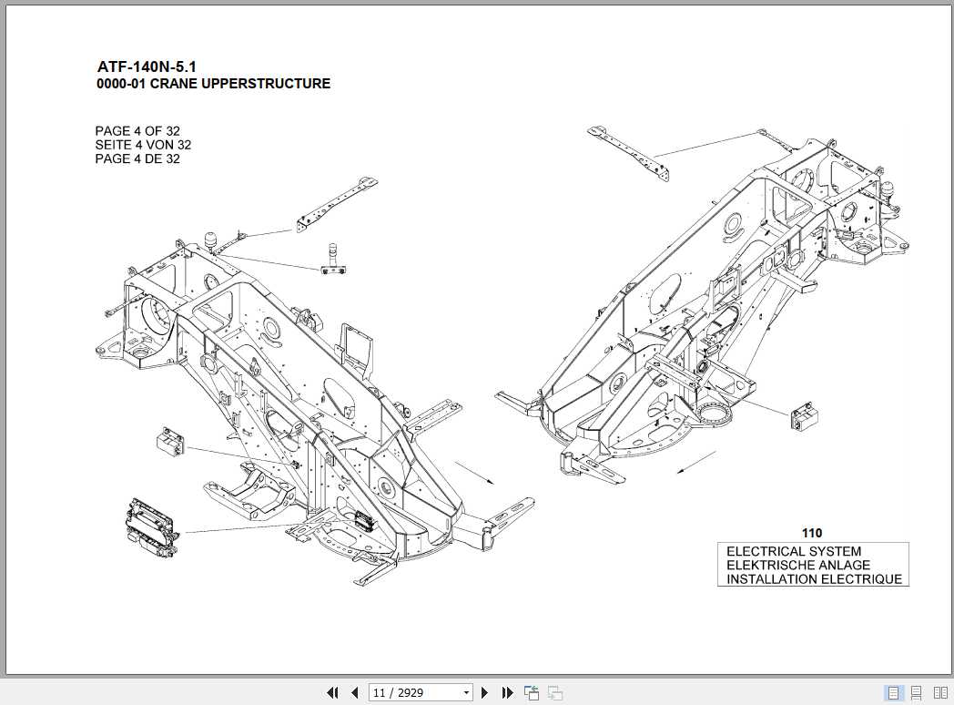 Tandano Crane ATF140N  51 Part Manual 1