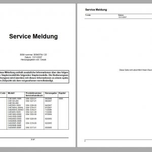 Toyota Forklift Truck Deutsch German PDF 956 GB DVD Service Manuals   Servicehandbuch 13