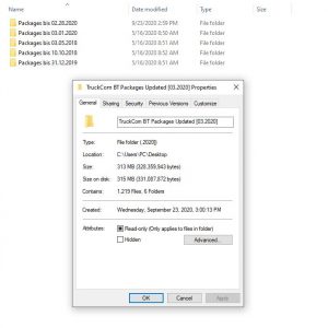 TruckCom BT Packages Updated 03 1 1
