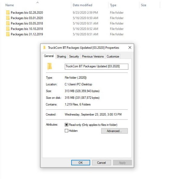 TruckCom BT Packages Updated 03 1 1