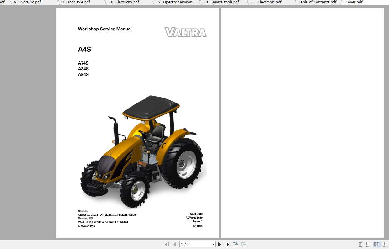 VALTRA2cHub8