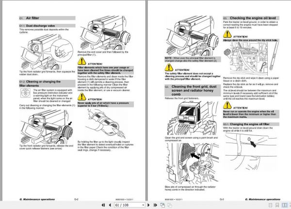 Valtra SA Tractor BF90 Operator Manual86881600 3