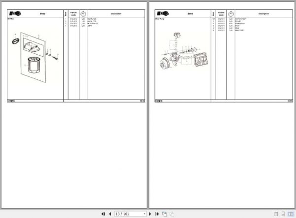 Valtra SA Tractor E600 Repair Time Schedule 2