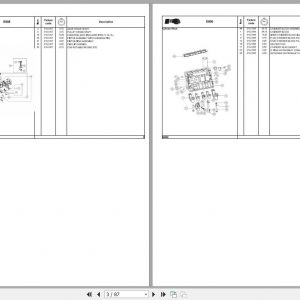 Valtra SA Tractor E800 Repair Time Schedule 1
