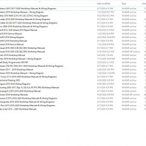 Volkswagen 2020 407GB Package DVD PDF Repair Manual Workshop Manuals And Wiring Diagrams 1