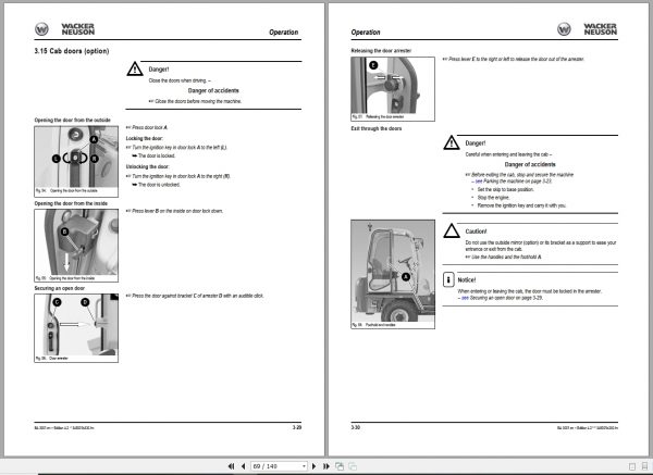 Wacker Neuson Lifton Dumper 3001 Operators Manual1000172672 3