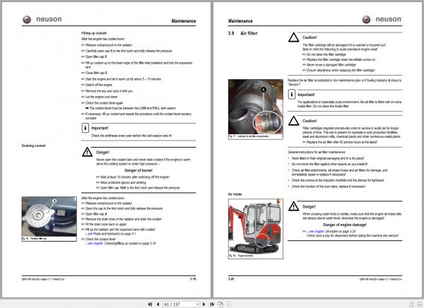 Wacker Neuson Track Excavator 1404 Service Manual442188134 3