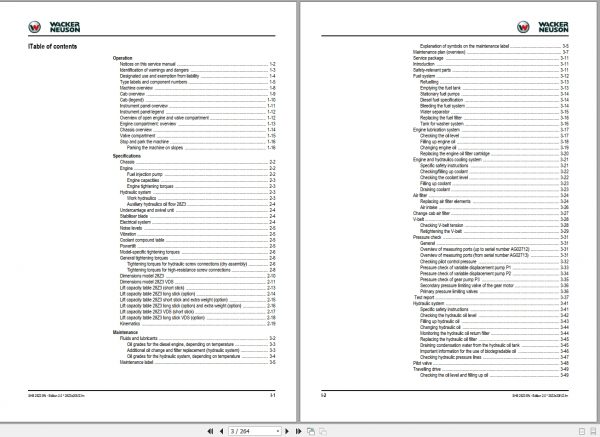 Wacker Neuson Track Excavators 28Z3 Service Manual1000178347 2