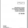 Wacker Neuson Walk Behind Trowels CT 36 5A Parts Manual0009438 1
