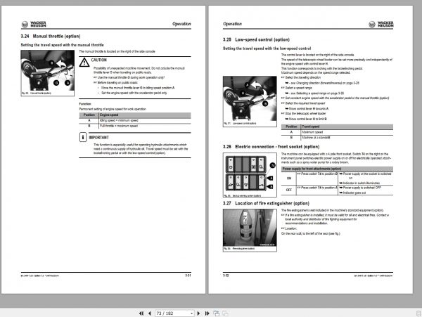 Wacker Neuson Wheel Loaders 750T Operators Manual367158199 3