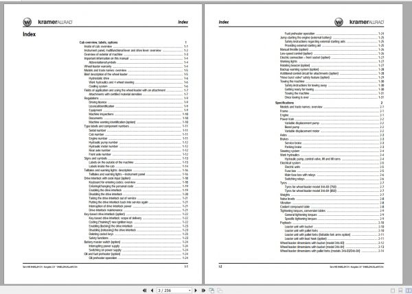 Wacker Neuson Wheel Loaders 750 850 Service Manual1000183988 2