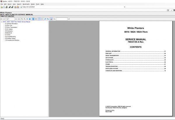 WhitePlantersNAAGNorthAmerica2020PartBookWorkshopServiceManual 6