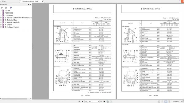 Yanmar Excavator Vio45 55 Service Manual 3