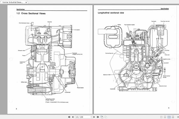 Yanmar Industrial Diesel Engine L A Series Service Manual 3